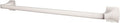 Pfister Bruxie Bath Towel Bar for Bathroom, 24-Inch, Wall-Mounted, Screw-in, Spot Defense Brushed Nickel Finish, BTBBIE2GS