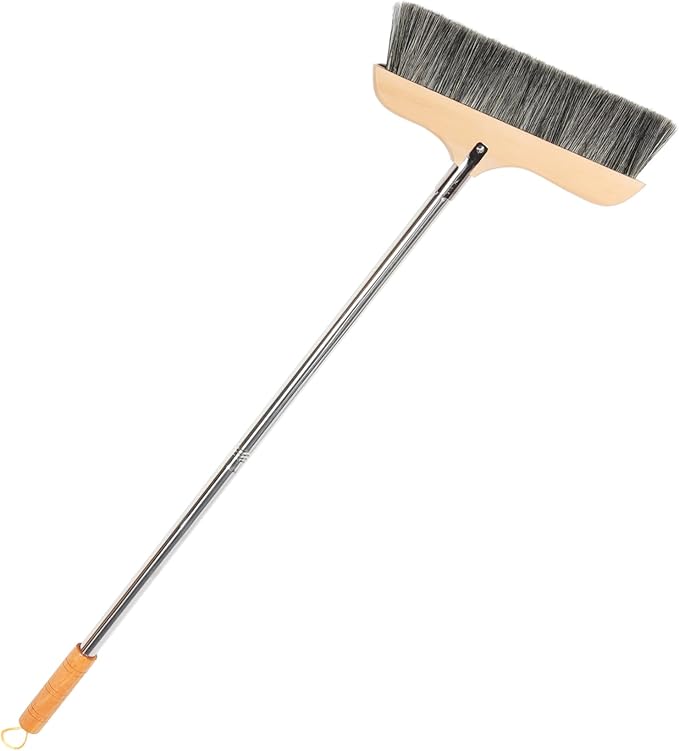 Broom Long Handle Soft Bristle Sweeper Indoor Floor Brush Hair Broom for Kitchen and Home