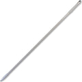SPARTA Fiberglass Broomstick Replacement Broom Handle with Acme Threaded Tip for Industrial Cleaning Tools, Fiberglass, 60 Inches, Gray