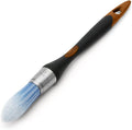 Bates- Trim Paint Brush, 0.75 Inch, Ergonomic Non-Slip Handle, Synthetic Bristles, Trim Brushes for Painting, Black & Brown