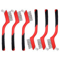 6 Pack Wire Brushes for Stone Surfaces: Remove Stubborn Stains with Ease, Wire Brushes for Glass Surfaces: Sparkling Clean Every Time, Wire Brushes for Home Use: Clean & Maintain Your Household Items