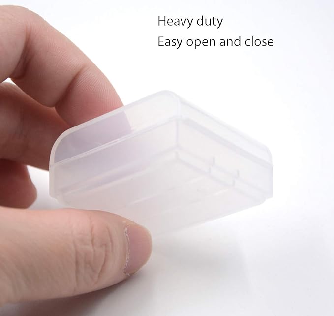 Storage Case, Pack of 6 CR123A/16340 Battery Organizer, Environmental Protection Plastic Material, Portable, 6.0 Count