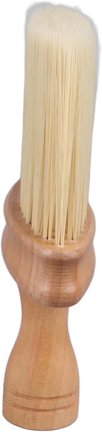 Instrument Dusting Brush, Double Sided Wooden Cleaner Soft for Keyboards Pianos Synthesizers