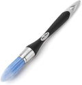 Bates- Trim Paint Brush, 0.75 Inch, Black & Gray Ergonomic Non-Slip Handle, Synthetic Bristles, Trim Brushes for Painting