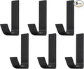Adhesive Hooks Heavy Duty, 6 Pack Wall Hook for Hanging Coat Robe Towel Hooks Rack for Wall Stick on Bathroom Shower Hooks for Loofah, Towel, Cloth, Hat