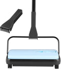 Happybuy Blue Manual Carpet Sweeper: A Compact Cleaning Powerhouse. Boasting a 300 - ml dustbin and a 6.7 - inch Cleaning Width, This Sweeper is Your go - to Solution for Keeping Home