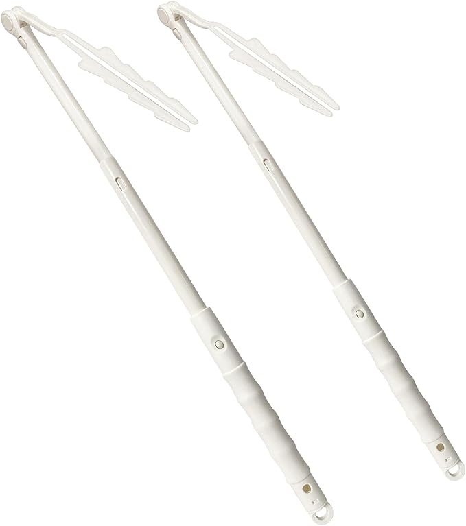 Replacement Handles Compatible with Swiffer Duster Refill, Extended Handle, Adjustable Length Handles only (2pcs)