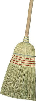 SPARTA 3685500 Flo-Pac Wood Handle Warehouse Broom, Corn Blend Bristle, 56" Length
