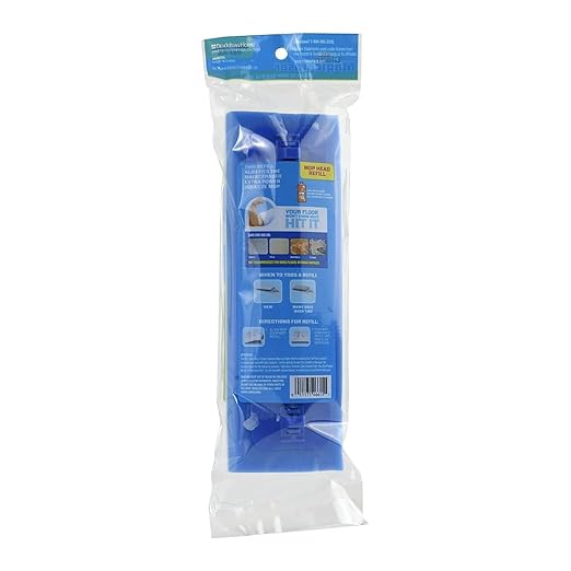 Mr. Clean Magic Eraser Squeeze Mop Refill, Foam, 9.9 X 3.4 X 1.6, White/Blue