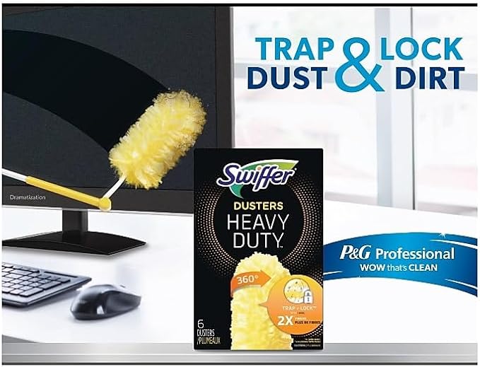 Swiffer 44750 Dusters Extender Kit, 360°, Extends Up to 3'