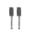 WICKED Professional ID Copper Tube Pipe Cleaner Replacement Brushes (1/2” (2-Pack))