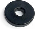 Homacer Sliding Barn Door Hardware Black Plastic 3/16in Washer Set of 4