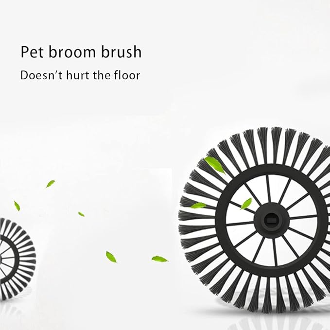 Hand Push Sweeper, Manual Sweeper, Carpet Sweeper, Multifunction Manual Hand-Push Sweeping Machine, 360 Degree Rotating Floor Mop for Office Home Living Room