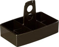 Carlisle FoodService Products Sugar Caddy for Kitchens, Plastic, 50 Packets, Black