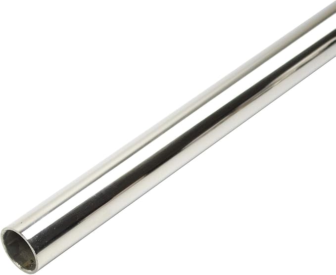 DIYHD 5FT Frameless Chome Stainless Steel Sliding Glass Shower Door Hardware,No Glass