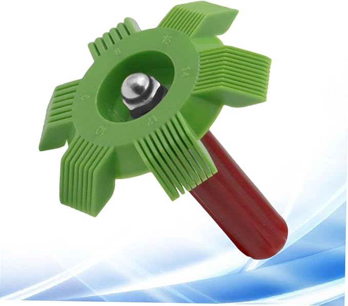 3pcs Radiator Evaporator Fin Comb Tool for Air Conditioning Condenser Cooling Brush for Straightening Fins Suitable for Vehicles Efficient Cleaning and Maintenance Tool