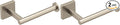 Moen Triva Brushed Nickel Single-Post Toilet Paper Holder, BP1808BN (Pack of 2)