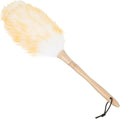 VILLCASE Lambswool Duster for Cleaning with Anti-Static Wool Head, 22cm Handle, Portable Household and Car Dust Remover for Furniture, Office, and Home Use