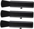 Kichvoe 3pcs Car Air Vent Cleaning Brush Set with Soft Bristles, Adjustable Car Interior Duster for Dashboard and Vent Detailing, Black Auto Detailing Tool for Vehicle Maintenance