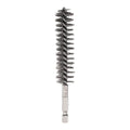 HARFINGTON Stainless Steel Bore Brush 19mm Dia Cleaning Wire Brush with Handle 1/4 Inch Hex Shank for Tubes, Ports, Bearings