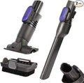 Vacuum Crevice Tool Brush Replacement Parts Compatible with Shark Pet Cordless Stick IX141 IZ162H IZ163H IZ362H IZ562H IZ140 IZ142 UZ145 Removable two-in-one Tool Brush Attachments for D-Shaped Vacuum