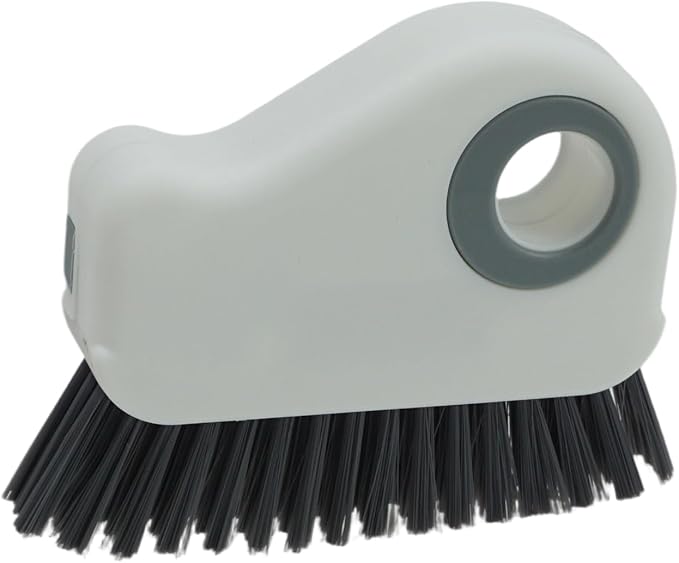 Groove Cleaning Brush, 2 in 1 Window Track Cleaning Brush with Built-in Mini Shovel - Multi - Functional Window Sill Cleaner Tool for Door/Window Grooves & Dead Corners