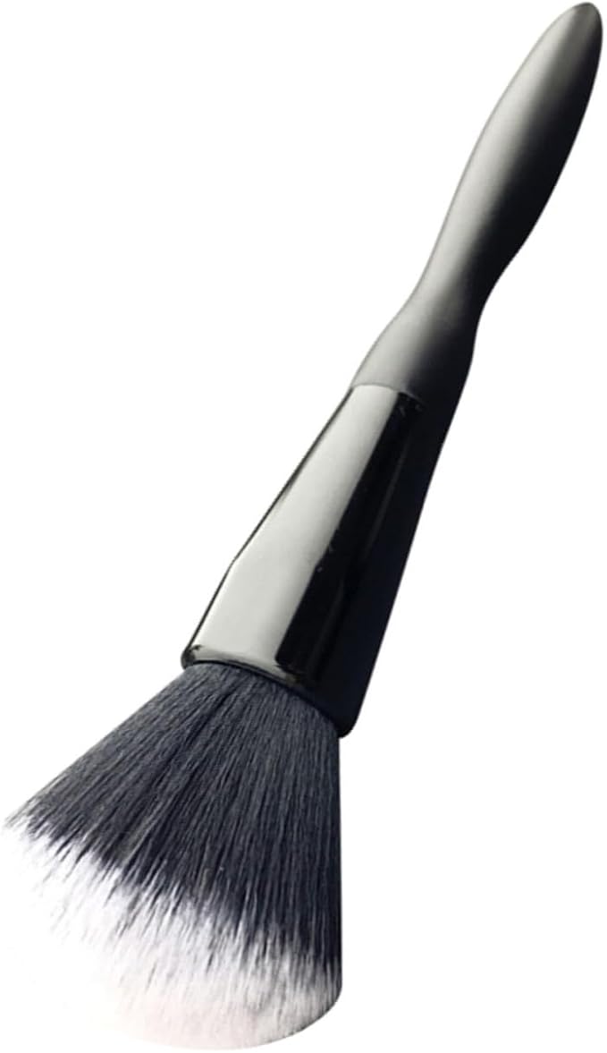 GANAZONO Car Interior Detailing Brush Soft Bristle Air Vent Cleaning Brush Automotive Dust Removal Tool for Dashboard and Ac Vents Black and White