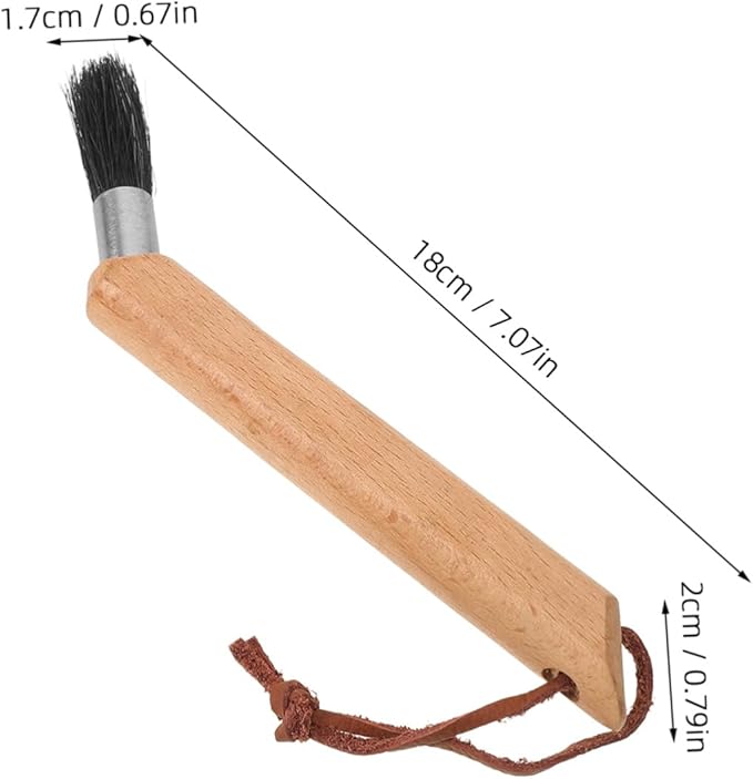 Angoily Grinder Brush Cleaner Essential Tool for Coffee Machine Cleaning Brush Soft Bristles for Deep Cleaning
