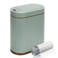ELPHECO Bathroom Trash Can with Lid Butterfly, Motion Sensor Trash Can Bathroom Decor Automatic Garbage Can Wastebasket Bathroom Accessories, Kitchen, Living Room, Office, Sage Green