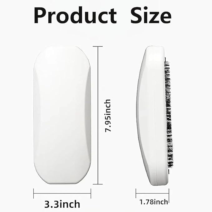 Manual Carpet Sweeper, Handheld - for Quick Cleanup of Crumbs, Pet Hair & Debris on Carpets, Rugs & Hard Floors, Lightweight Cordless Floor Cleaner（2 Packs）