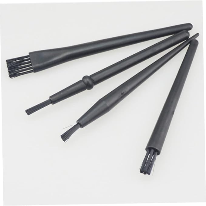 OUNONA 1set -Static Cleaning Brush Electronics Repair Tools for Workshop Use Includes Each of Handle Brushes and Essential for Cleaning