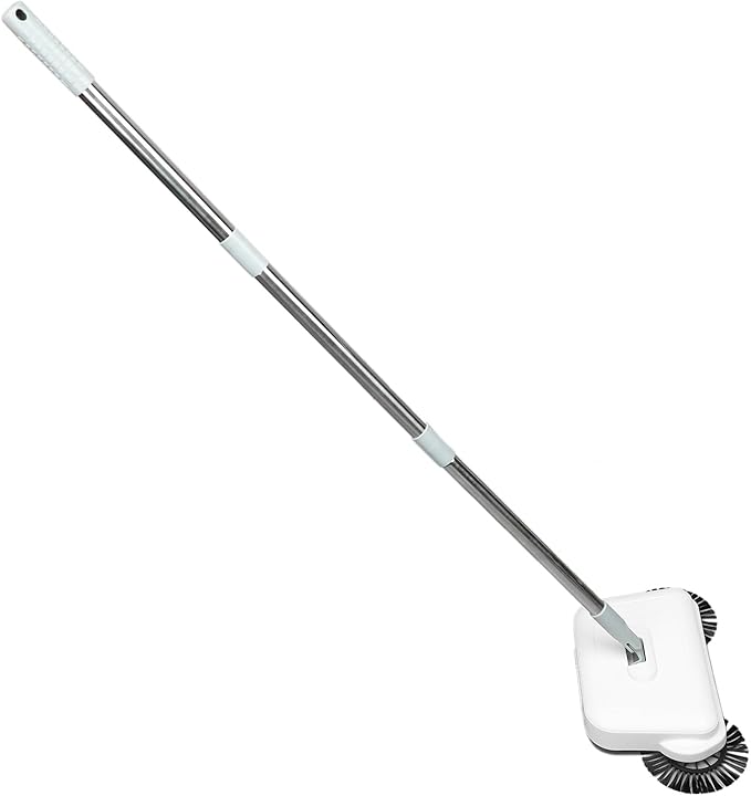 ZJchao Carpet Sweeper, Manual Sweeper Floor Cleaner Sweeping Mopping Machine Manual Carpet Sweeper Multi Purpose Hand Push Sweeper for Office Low Carpets Rugs Undercoat Carpets Pet Hair