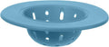 OGGI Silicone Sink Strainer- Great Kitchen Sink Strainer, Sink Drain Strainer, Drain Stopper, Sink Plug, 4.6˝ Diameter Rim, Turquoise