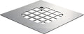 Danco 11034 Square Snap-in Shower Drain Cover in Chrome