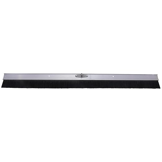 MARSHALLTOWN Aluminum Backed Concrete Broom for Finishing, Polypropylene Fibers, 60 Inch, Made in The USA, 429