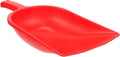 Handheld Dustpan and Small Garbage Shovel with Handle, Red Plastic Desktop Cleaning Tool for Table Trash Removal and Household Cleaning