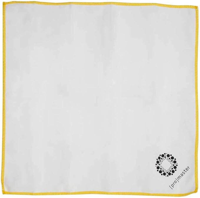 ProMaster Premium Soft Cleaning Cloth with Easy-Open Storage Pouch, (Model 3195)