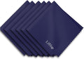 Extra Large Microfiber Cleaning Cloths(12"x 12") for Glasses or Eyeglass, Phone,Computer Screen,Camera Lens,Eye Glasses Lens Cleaner,Eyeglass Cleaner Cloths Wipes for Delicate Surface(6 Pcs)
