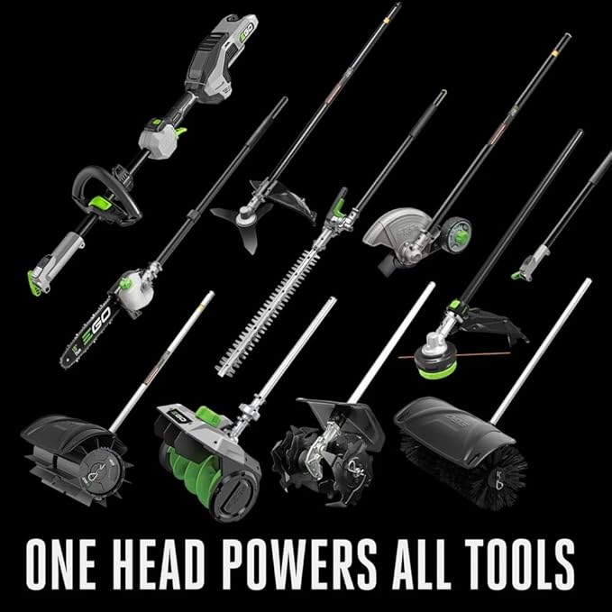 EGO Power+ Edger & Power Head Kit, Cordless Electric 8" Carbon Fiber Edger Attachment with Multi-Head System Power Head, Battery and Charger Not Included - ME0820