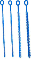 4pcs Straw Cleaner Brushes for Stanley, 8mm/0.31 Inch, 10mm/0.39 Inch, 12mm/0.47 Inch Reusable Extra Long Drinking Water Cup Bottle Straw Cleaning Brush Cleaning Tools Kit Accessories (Blue)