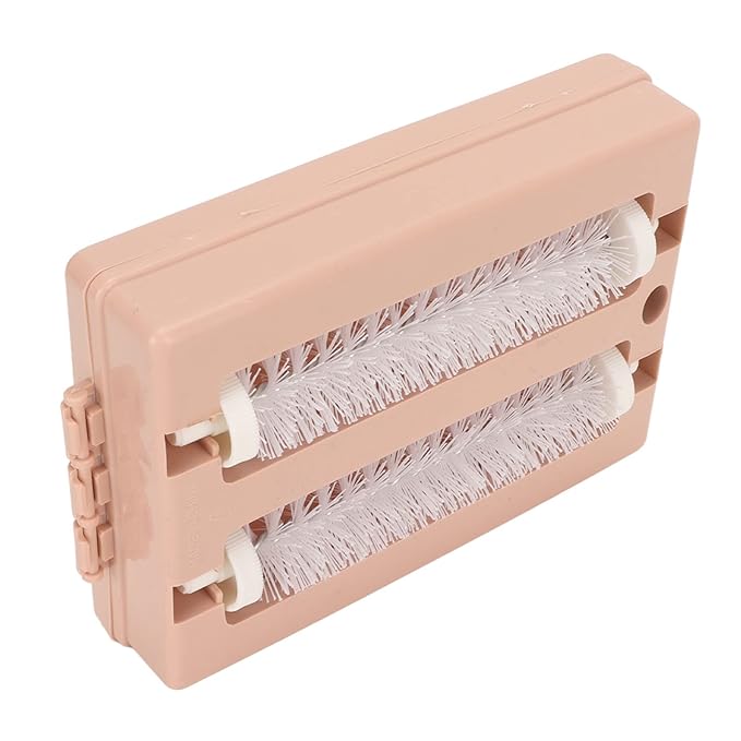 Dual Roller Carpet Sweeper, Carpet Table Sweeper,Carpet Table Sweeper Brush for Remove Debris, Pet Hair, Crumbs