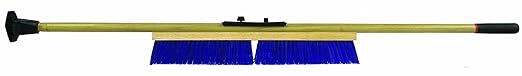 Weiler 44606 Pro-Flex 24" Block Size, Stiff Blue Polypropylene Fill, Sweep