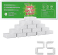 Magic Melamine Sponge Eraser, 25 Pack Disposable Magic Cleaning Erasers in Bulk, No Scratch & Super Absorbent, Multi-Functional Melamine Foam Sponges for Bathroom Window Shoes Kitchen