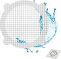 50 Pack Disposable Shower Drain Hair Catcher Shower Drain Hair Collector Drain Hair Catcher for Bathroom Bathtub Kitchen Sink Shower Filter Drain Hair Blocker Prevent Clogs