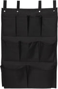 American Supply 9 Pockets Amenity Organizer Housekeeping Cart Bag Black