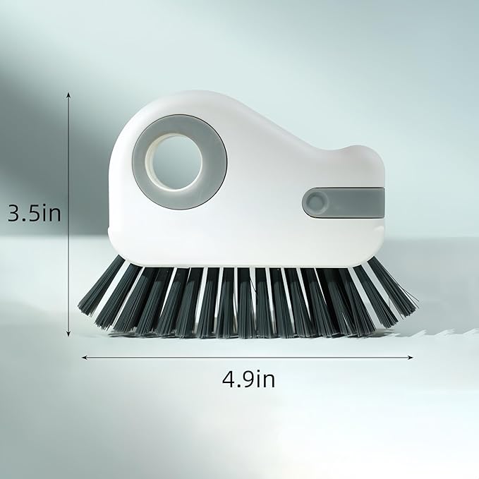 2-in-1 Window Groove Cleaning Brush, 2026 Upgraded Window Track Cleaner Tool, Handheld Dead Corner Gap Scrubber for Home & Commercial Use, Ideal for Window Slots, Sliding Door Tracks & Narrow Crevices