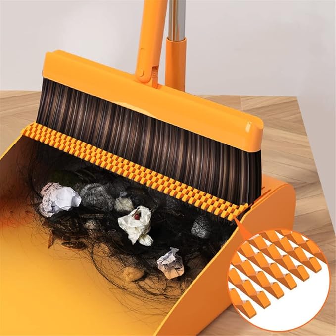 Household Broom Folding Dustpan Floor Squeegee Brush Hair Dust Home Cleaning Products Garbage Collector Wiper Sweeper