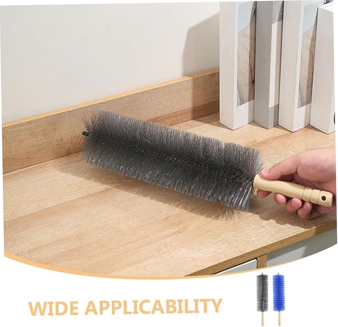 Ciieeo 2pcs Portable Fan Cleaning Brush Handle Bendable Dust Brush for Electric Fans and Air Conditioners Multi-Purpose Cleaning Tool for Home Use