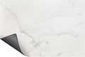 SUEH DESIGN Coffee Mat, Absorbent Dish Drying Mat 19.6 x 11.8 in Quick Dry Coffee Mat Large Drying Mats for Kitchen Counter Coffee Bar, Marble White