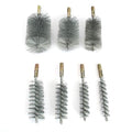 1Pc 18mm Round Tube Cylinder Bores Cleaning Wire Brush Stainless Steel